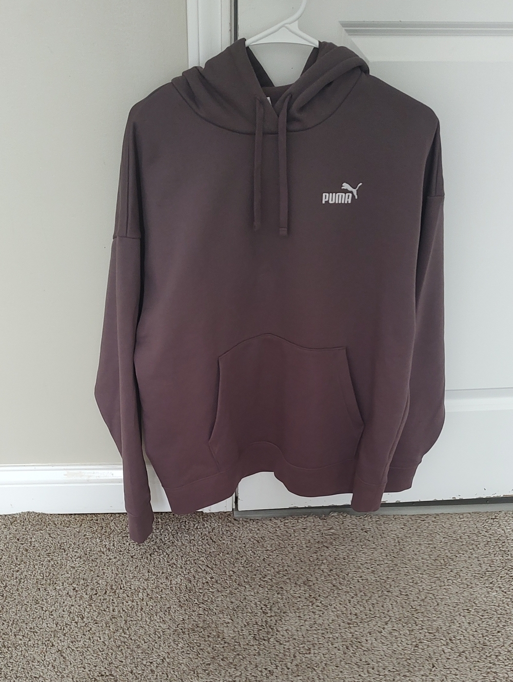 Puma Women's Dusty Mauve Pullover Hoodie